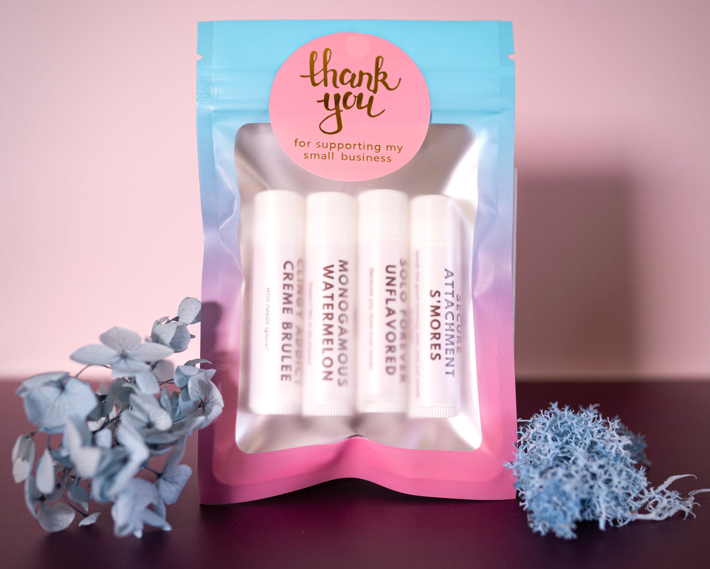 Moisturizing Jojoba Oil Lip Balm, Hydrating Skin Care, 9 flavors, BPA free, chapstick, flavored lip balm